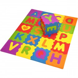 Spark Alphabet & Numbers Foam Puzzle Mat, 28 Piece Spark Alphabet & Numbers Foam Puzzle Mat, 28 Piece