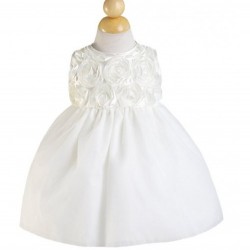 Infant Rosette Impression Dress